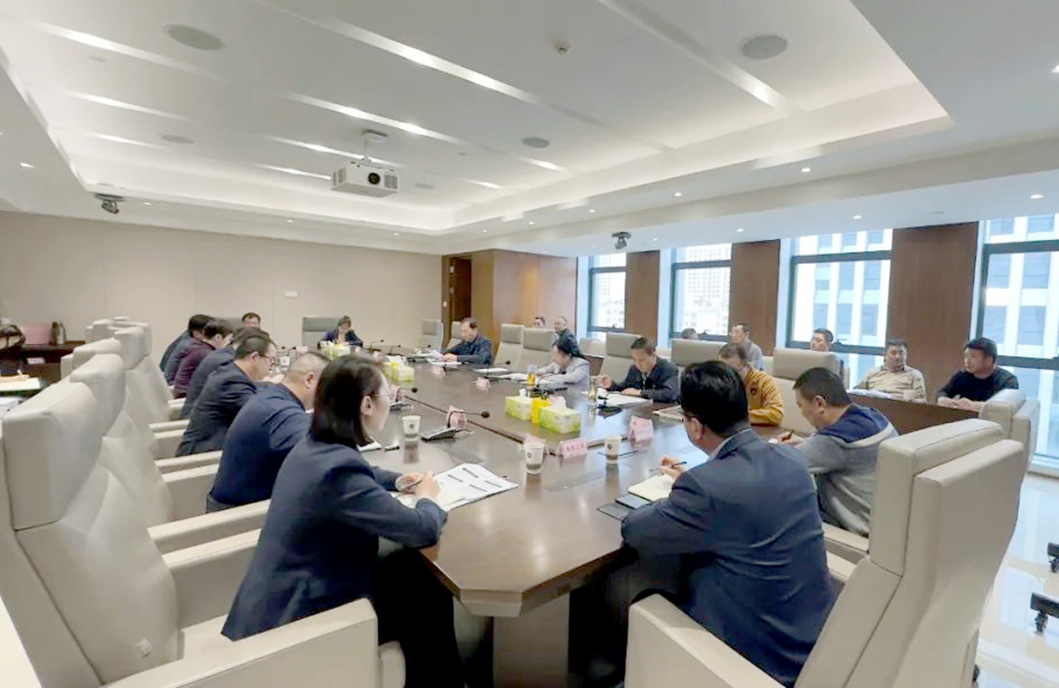 米乐娱乐官网(中国)科技有限公司召开国有企业改革深化提升行动动员部署会议